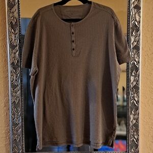 JOHN VARVATOS XXL Short Sleeve Henley